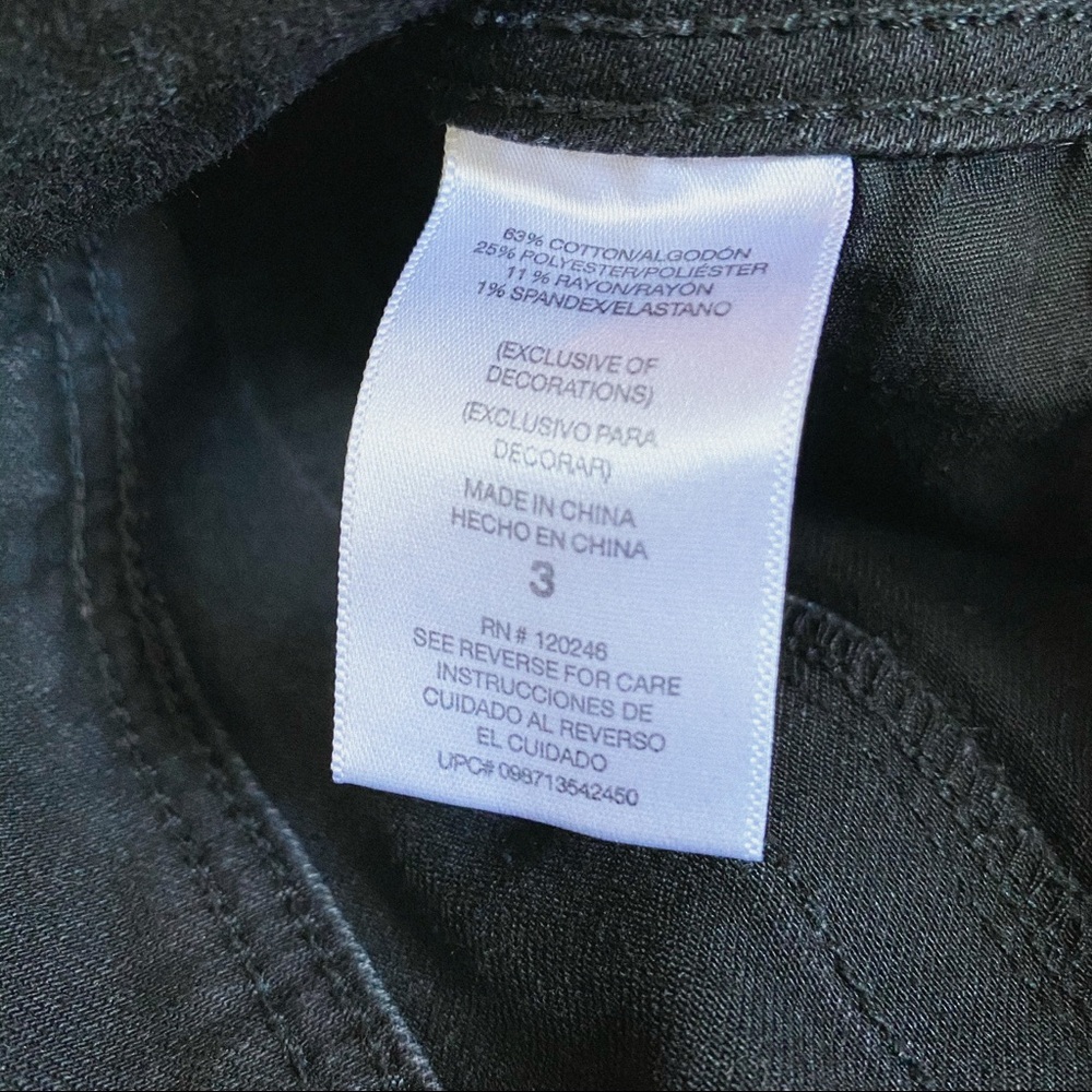 WALLFLOWER | Denim Black Frayed Jeans - Picture 9 of 9